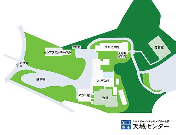 Amagi Center Map